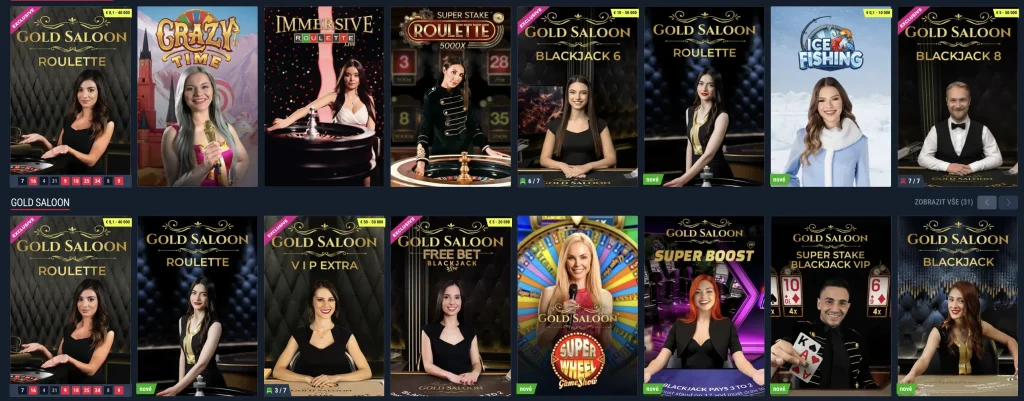 Živé kasino Rabona